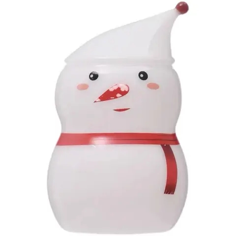 Heat resistant cartoon Glass Snowman cup Glass cup Christmas gift for Children