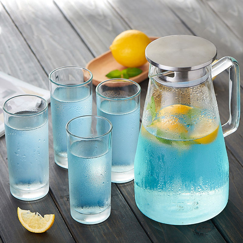 fridge storage stainless steel lid water jug